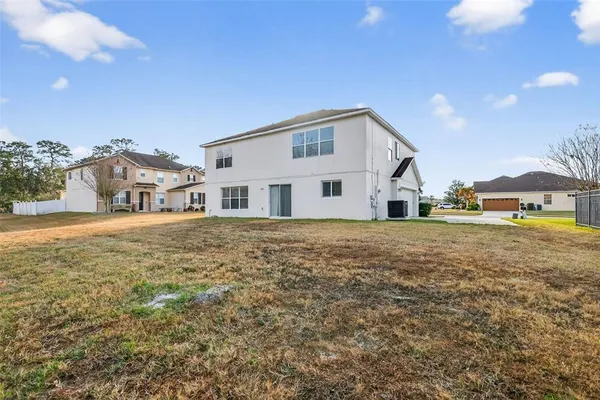 a house view with a outdoor space