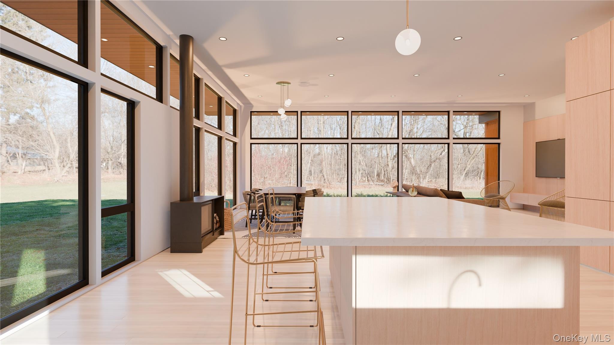 94-3 Somerstown Road Ossining, NY 10562 - Photo 3 of 6 a dining table with large window