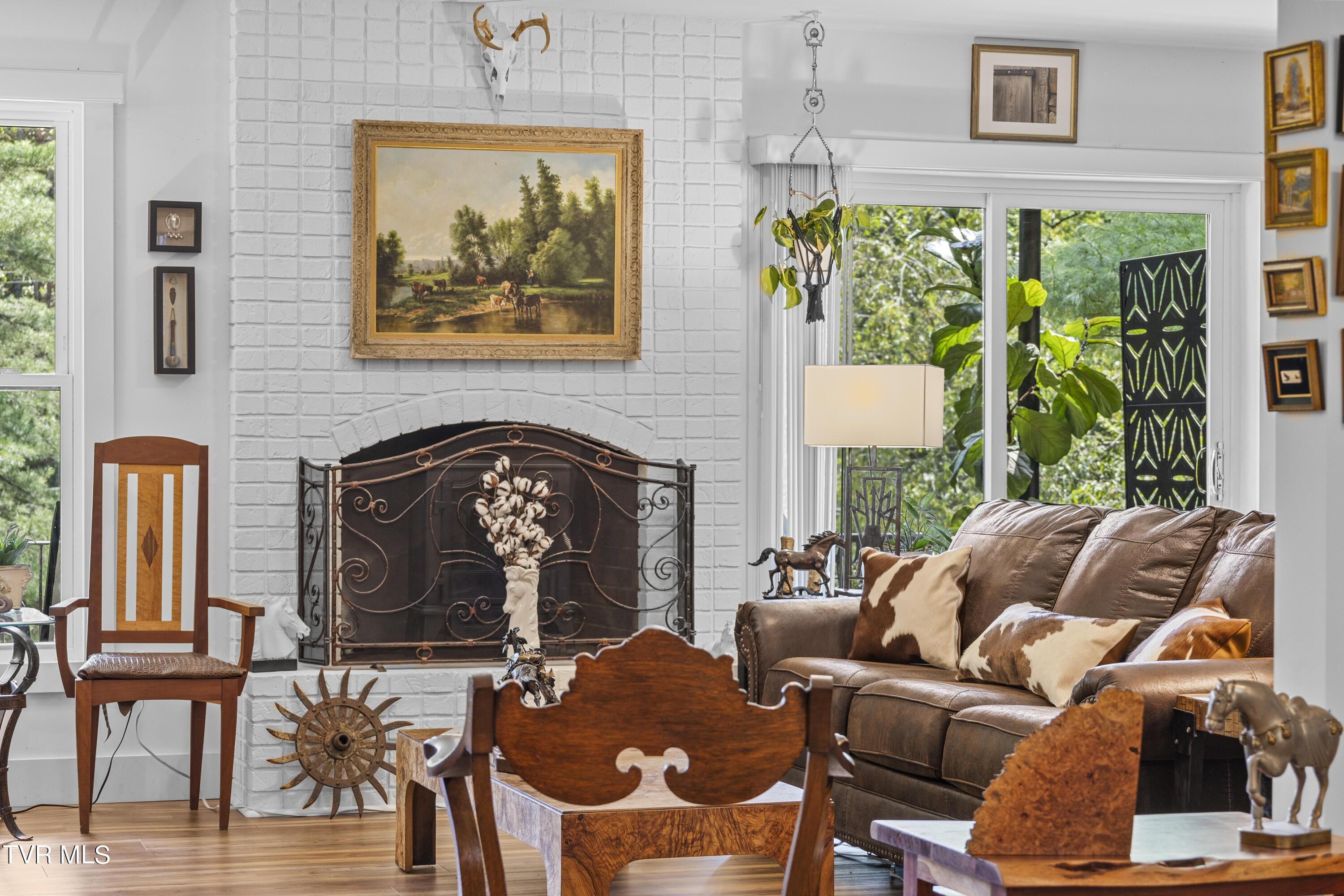 3 Beechwood Circle Johnson City, TN 37604 - Photo 50 of 66 Lower level fireplace