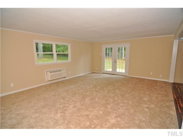 1706 Euclid Road Durham, NC 27713 - Photo 11 of 25 Colossal 21/8x15.4 Family Room with French Doors to 12x12 Patio.