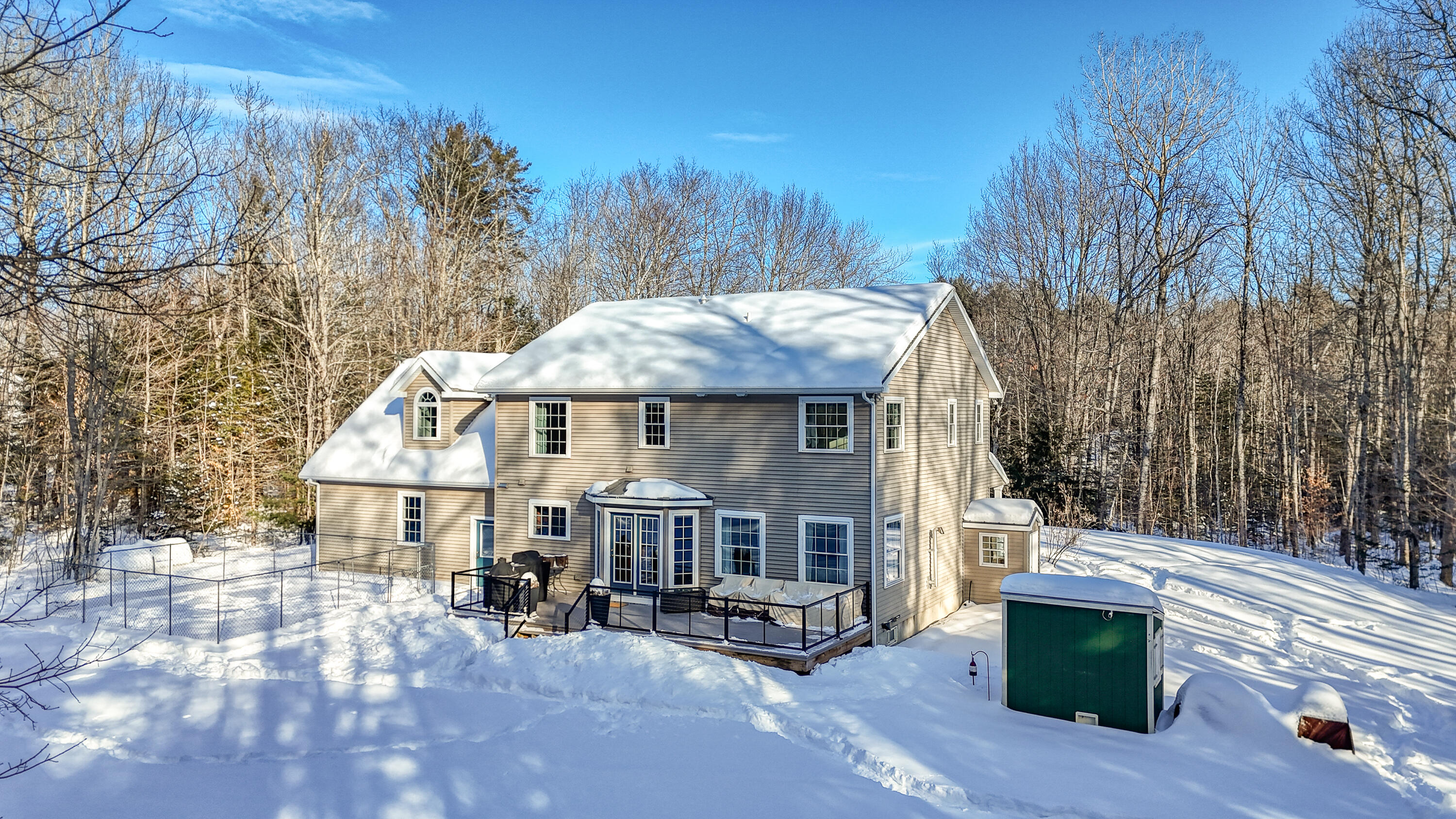 31 Harley Lane Bowdoin, ME 04287 - Photo 40 of 50 Back of Home