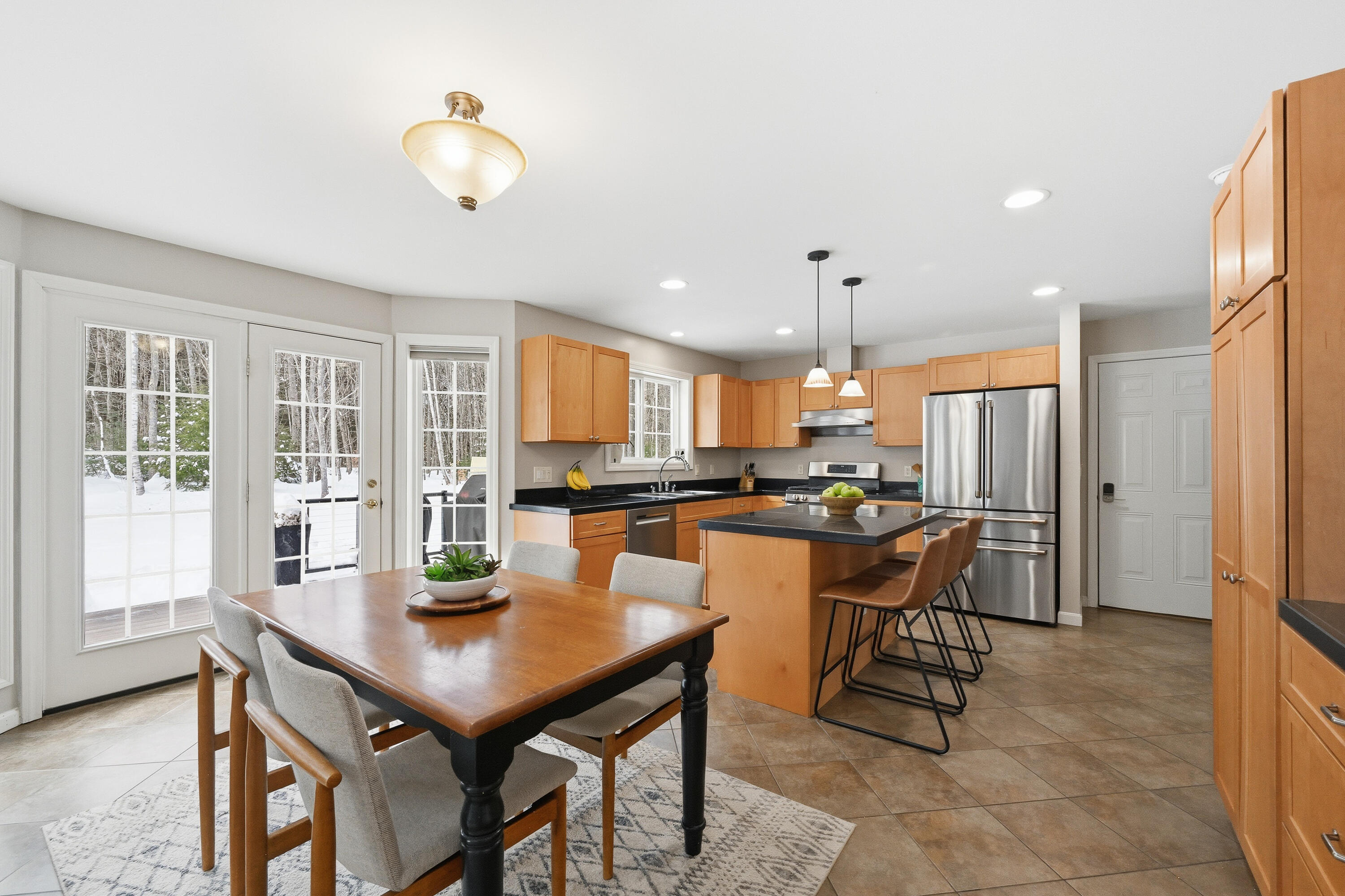 31 Harley Lane Bowdoin, ME 04287 - Photo 6 of 50 Kitchen and Dining Area