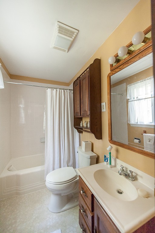 31 Chapman Road Boxford, MA 01921 - Photo 17 of 27 a bathroom with a sink a toilet and shower