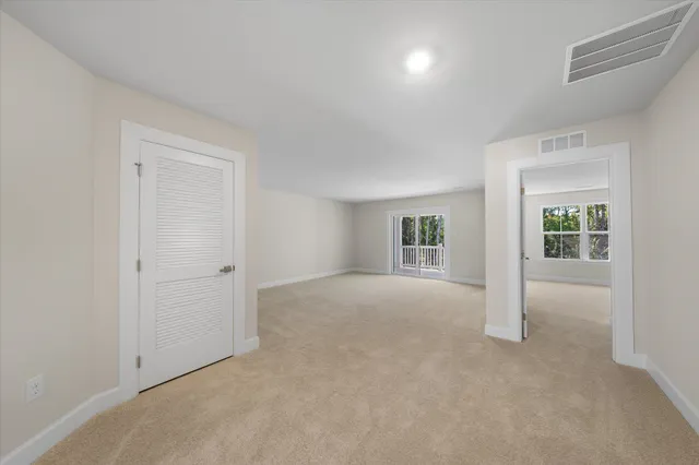 a view of empty room