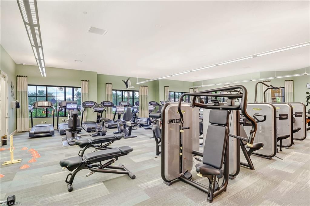 9489 Montelanico Loop Naples, FL 34119 - Photo 47 of 49 View of exercise room
