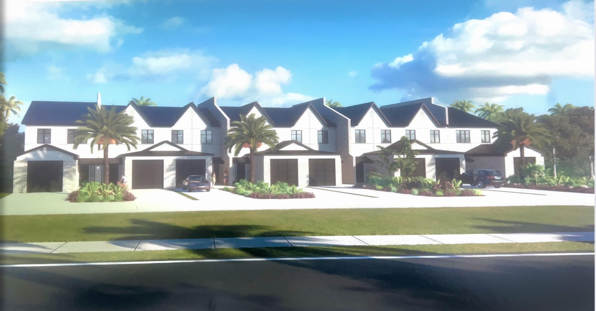 807-809 Airport Road Destin, FL 32541 - Photo 4 of 4 a front view of a house with a garden and yard