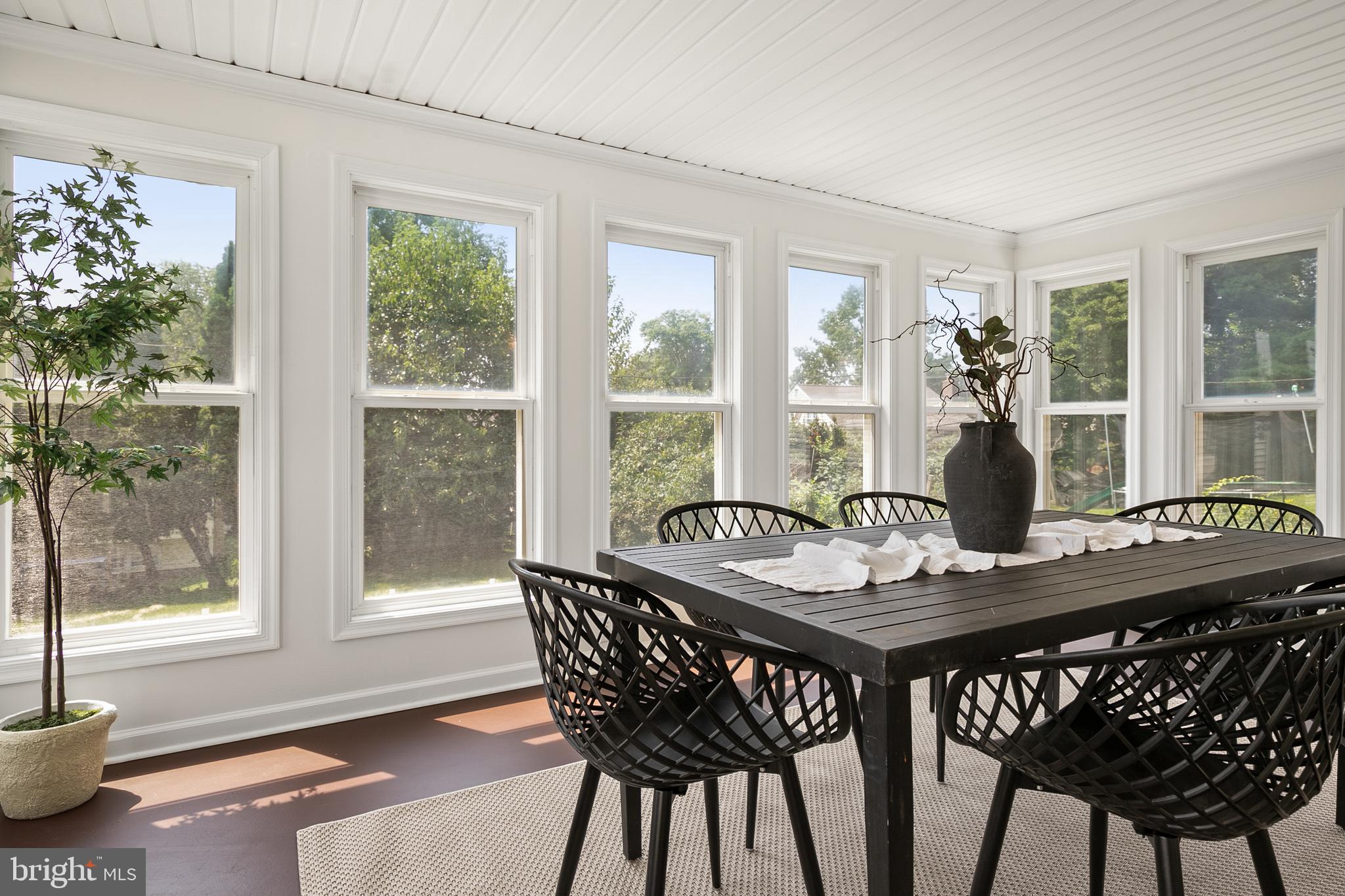 215 East Timonium Road Lutherville-Timonium, MD 21093 - Photo 15 of 33 a view of a dining room with furniture window and outside view