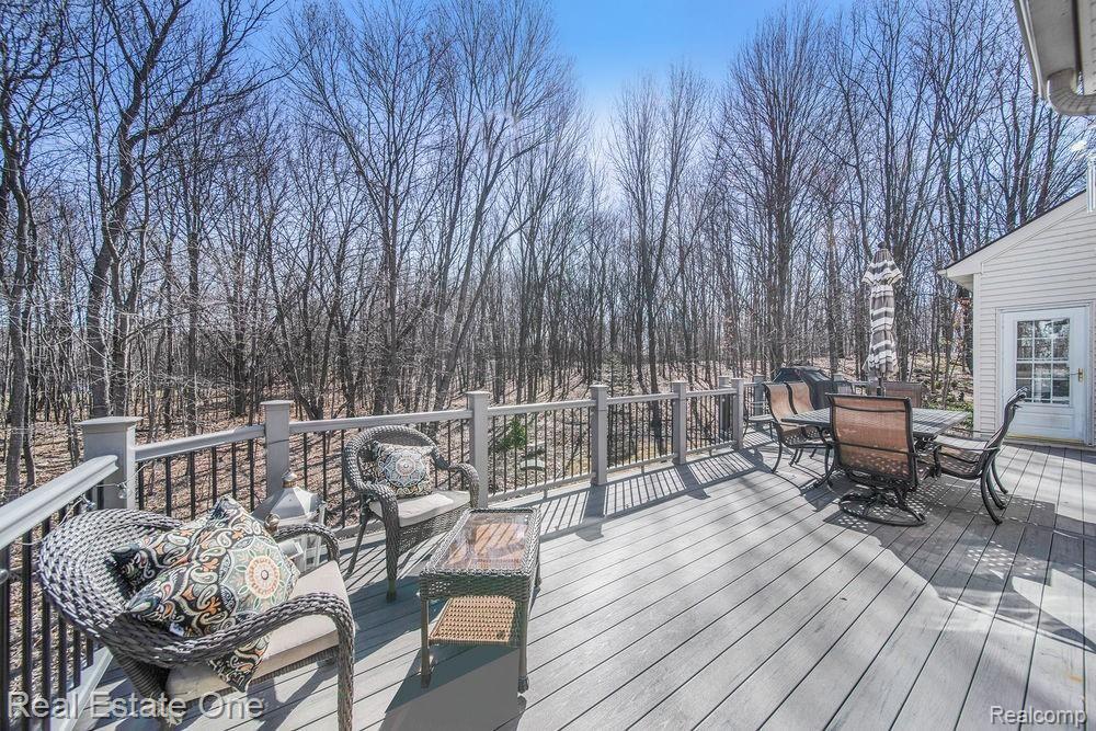 664 Timber Ridge Drive Highland, MI 48357 - Photo 39 of 50 Deck View 2