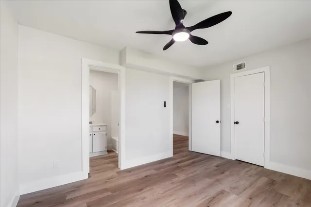 wooden floor in an empty room