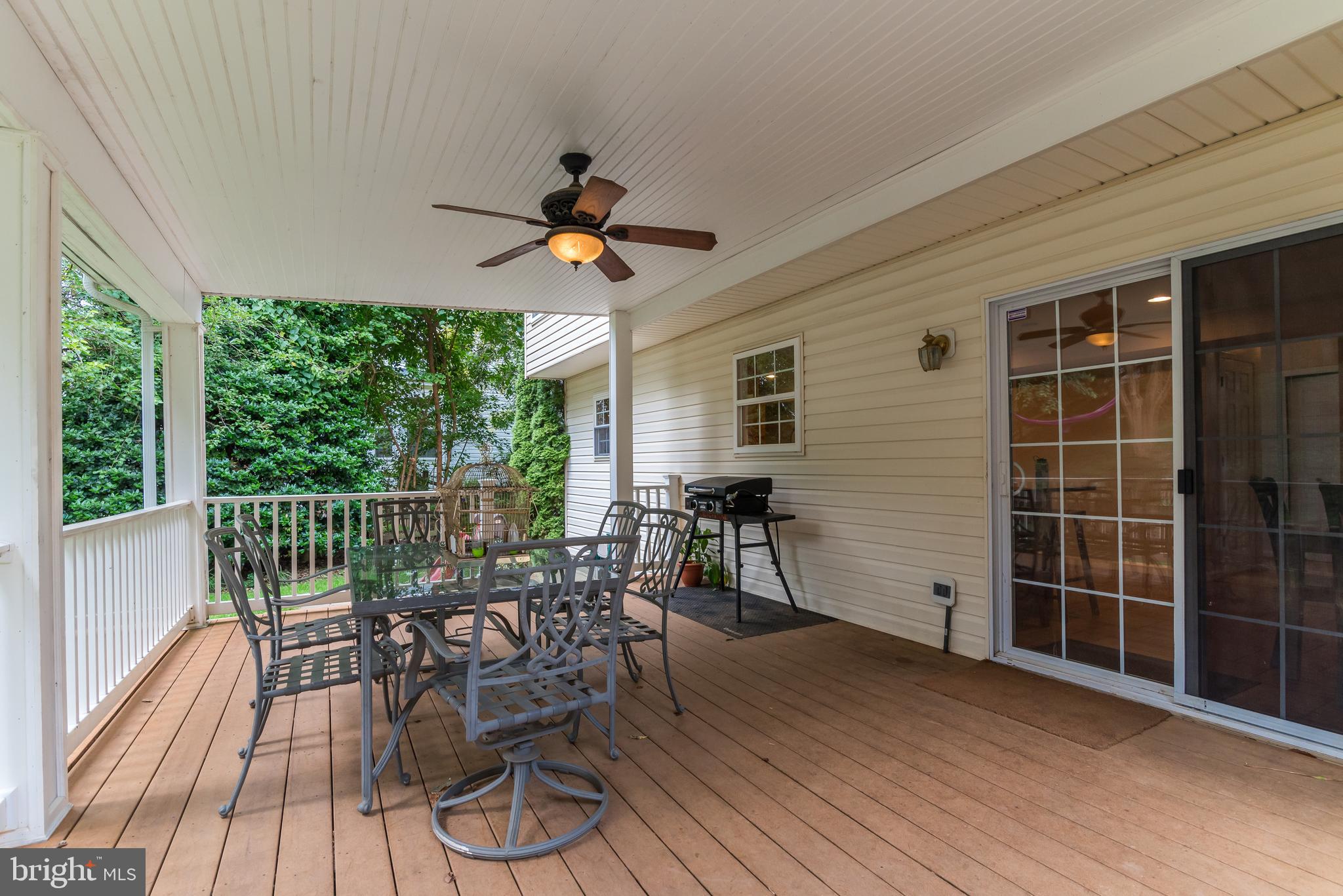 619 Park Ridge Drive Mount Airy, MD 21771 - Photo 47 of 59 Covered Rear Deck