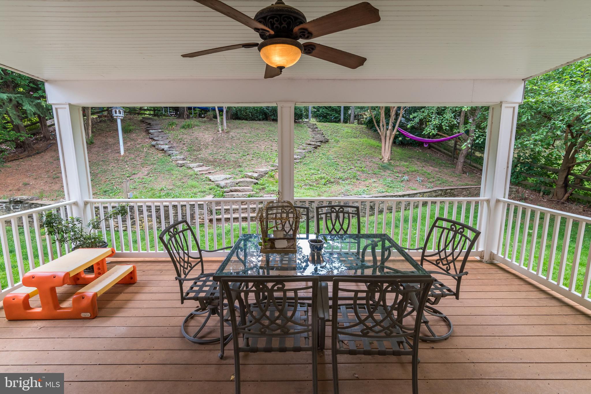 619 Park Ridge Drive Mount Airy, MD 21771 - Photo 48 of 59 Covered Rear Deck