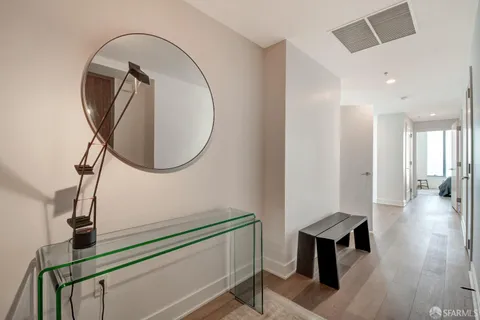 a view of a livingroom with furniture