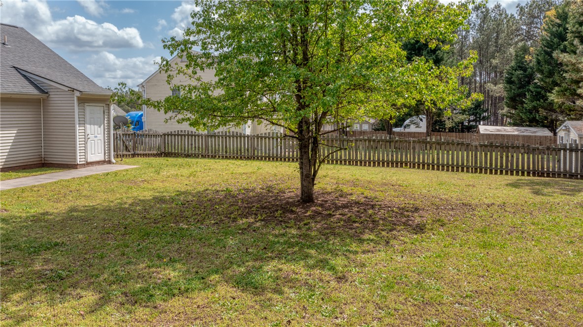 102 Hawk Ridge Drive Anderson, SC 29621 - Photo 24 of 38 This spacious backyard offers privacy and room for outdoor enjoyment.