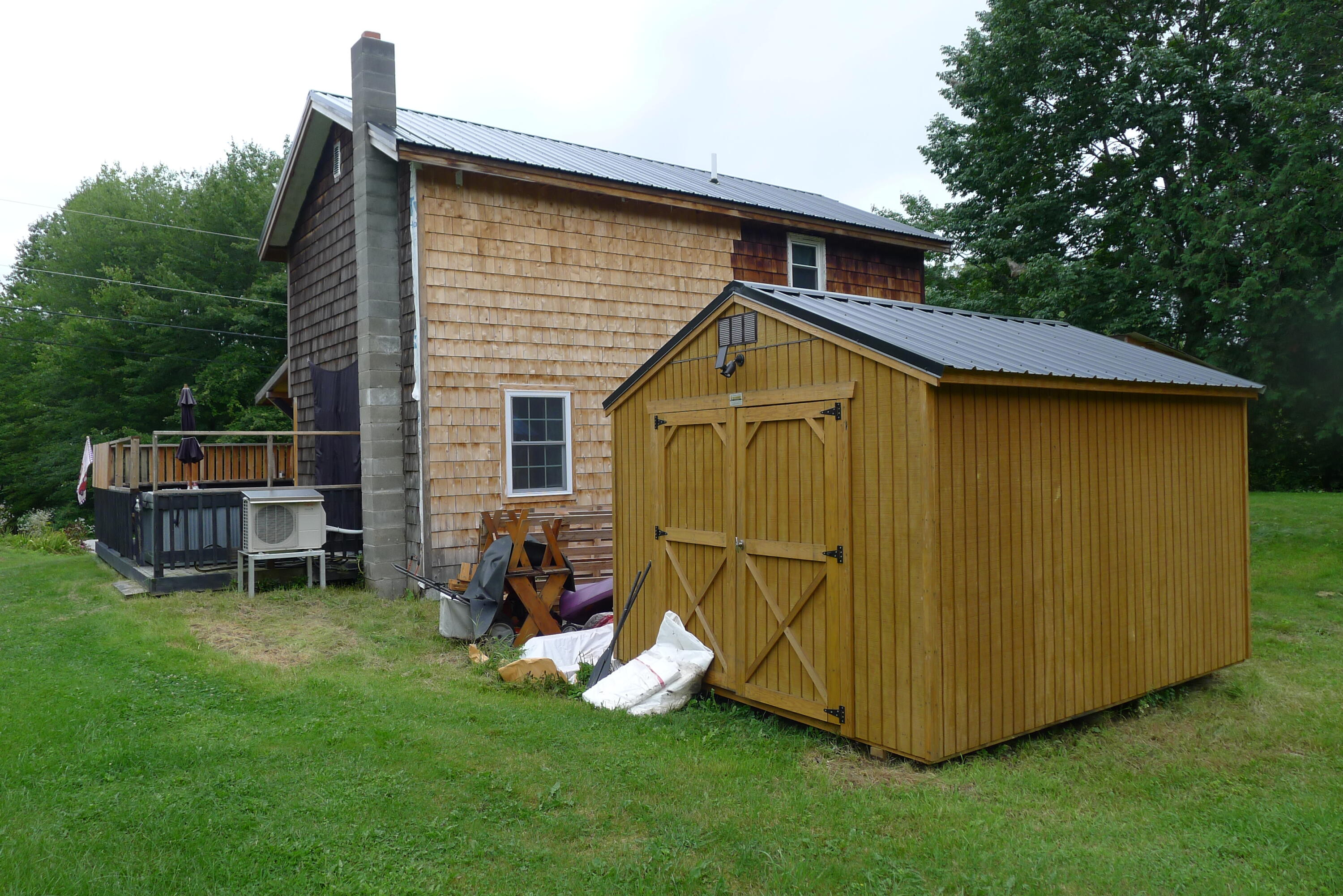 110 Old Jay Hill Road Jay, ME 04239 - Photo 18 of 26 Newer shed