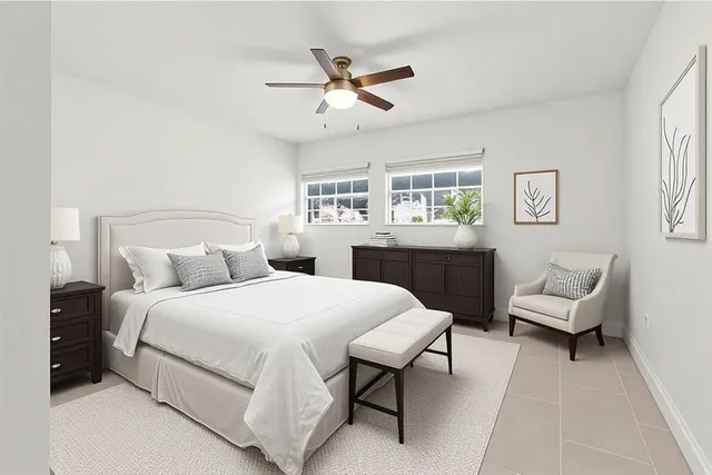a view of a hallway with kitchen and entryway