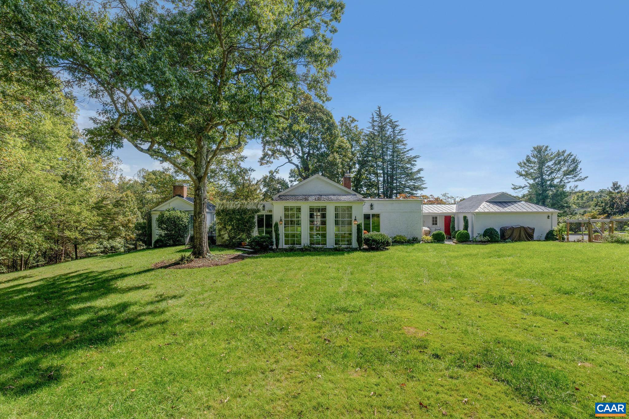 987 Turner Mountain Road Charlottesville, VA 22903 - Photo 49 of 63 a front view of a house with garden
