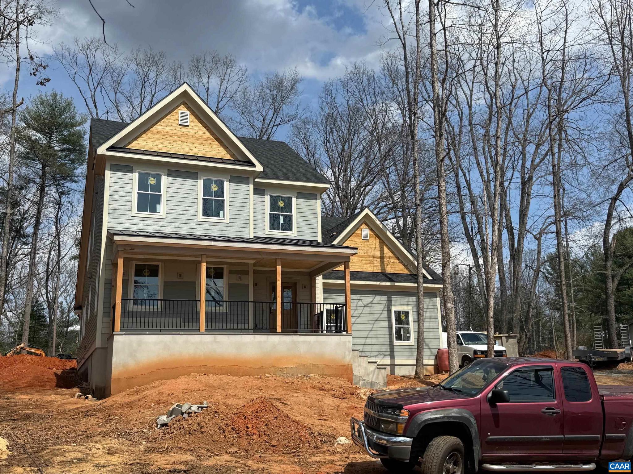 4360 Garth Road Crozet, VA 22932 - Photo 2 of 52 a front view of a house with a yard