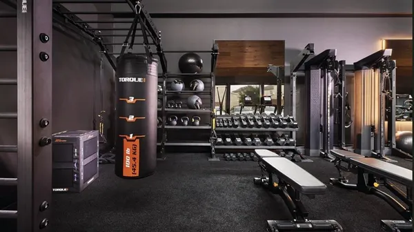 a view of gym equipment