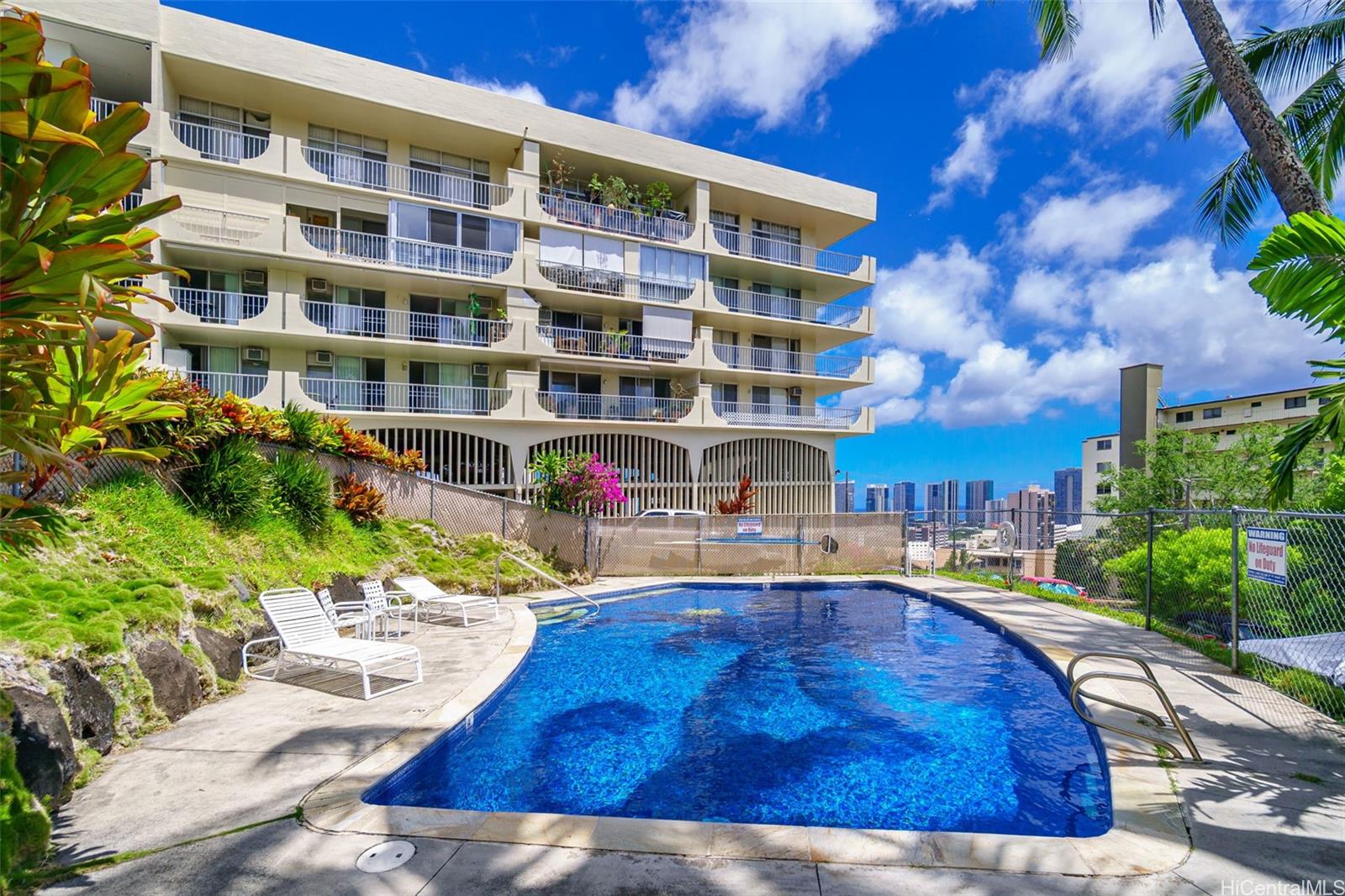 666 Prospect Street, Unit I405 Honolulu, HI 96813 - Photo 20 of 21 a view of building exterior with yard