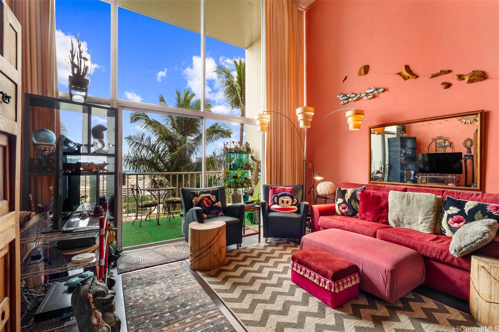 666 Prospect Street, Unit I405 Honolulu, HI 96813 - Photo 2 of 21 a view of outdoor space with seating area