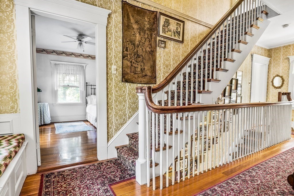 216 Spring Street Marshfield, MA 02050 - Photo 24 of 36 a view of entryway with wooden floor