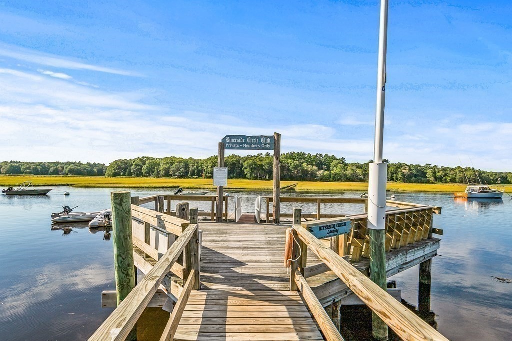 216 Spring Street Marshfield, MA 02050 - Photo 32 of 36 a view of a balcony with ocean view