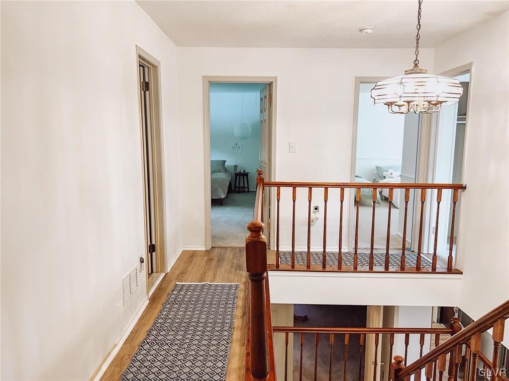 1740 Valley Forge Road Allentown, PA 18104 - Photo 24 of 40 Hallway on 2nd floor. View of 3 bedrooms across fr