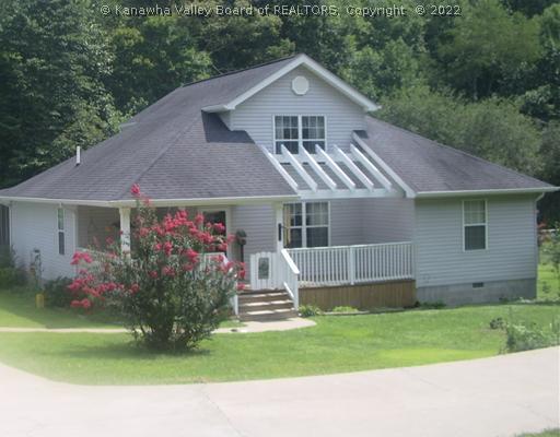 100 Hurricane Road Elkview, WV 25071 - Photo 7 of 8 Exterior Front. Lots Room for Front Porch Sittin!