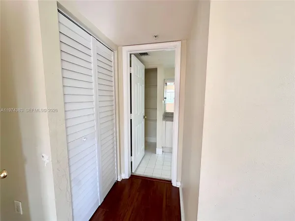 a view of a hallway