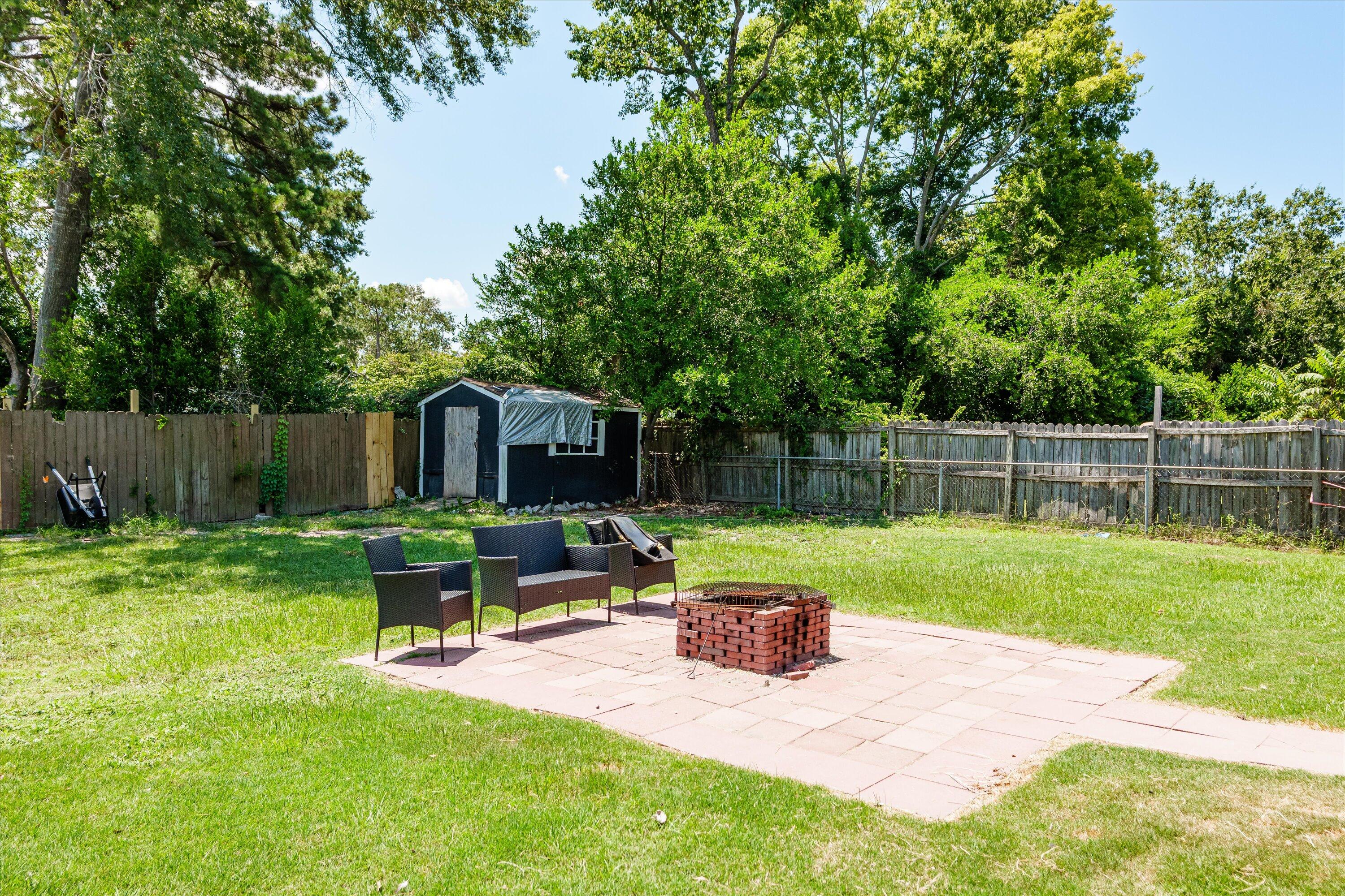 3560 Revere Road Augusta, GA 30907 - Photo 44 of 45 Backyard - Fire Pit