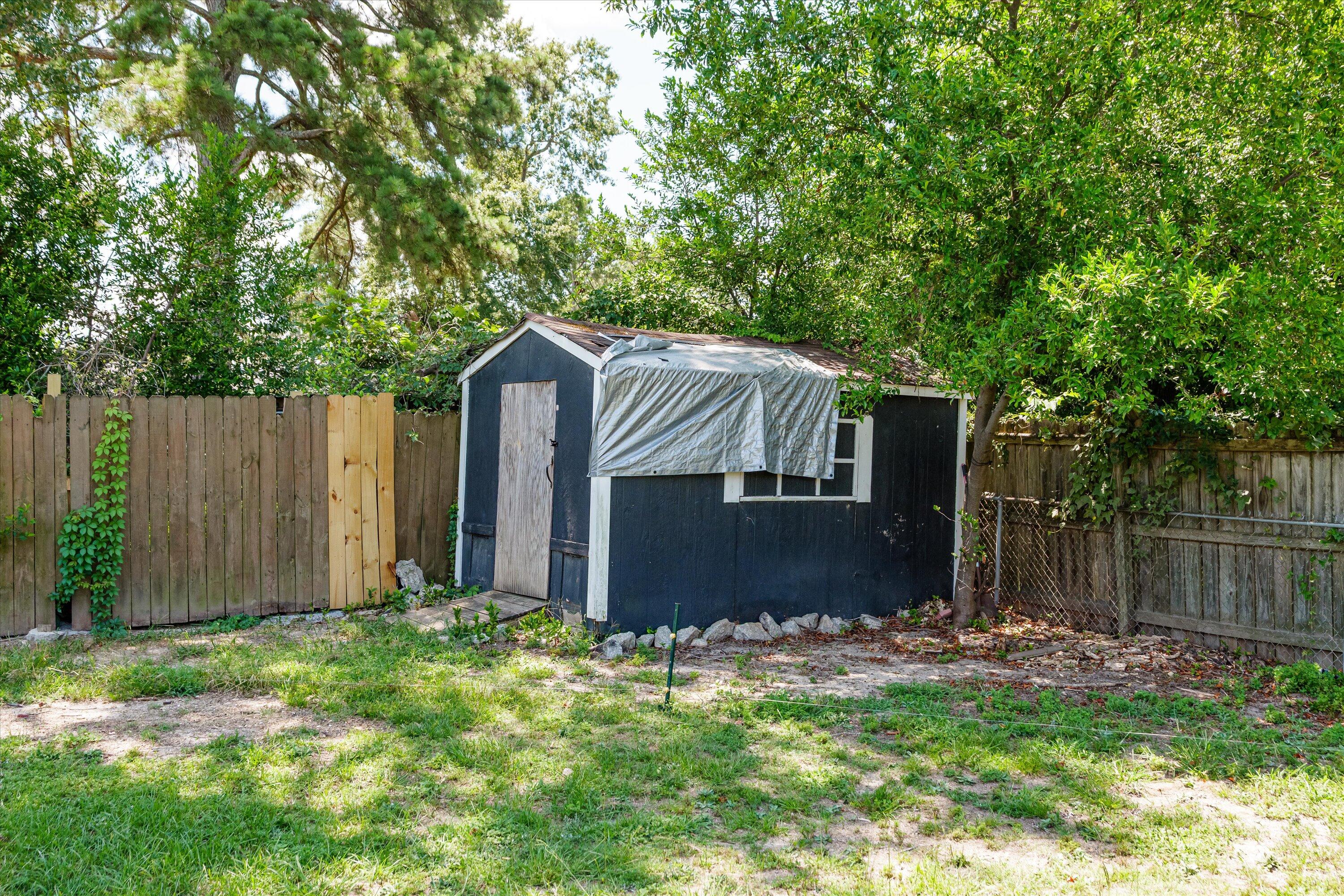 3560 Revere Road Augusta, GA 30907 - Photo 45 of 45 Backyard - Storage Shed