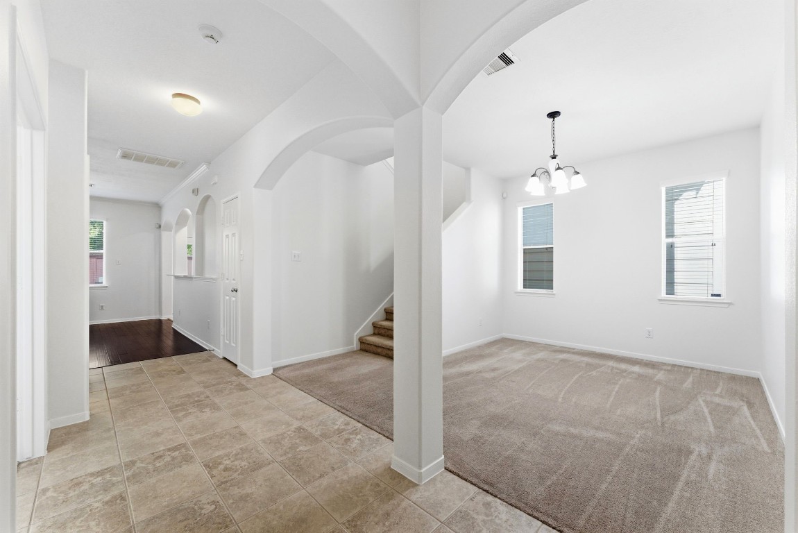 6407 Wilshire Ridge Houston, TX 77040 - Photo 3 of 37 wooden floor in an empty room