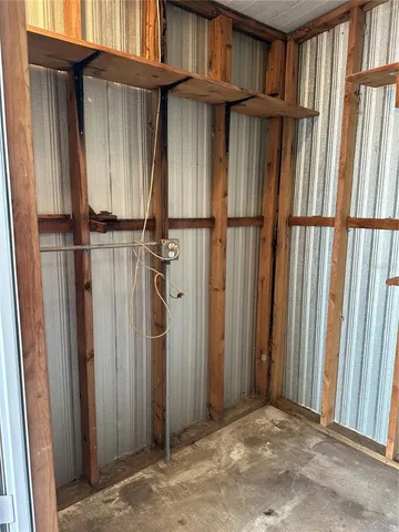 an entrance view of a house