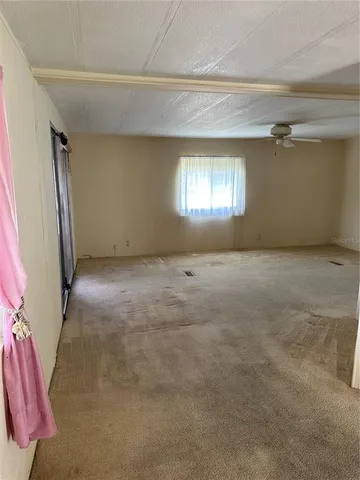 a view of empty room