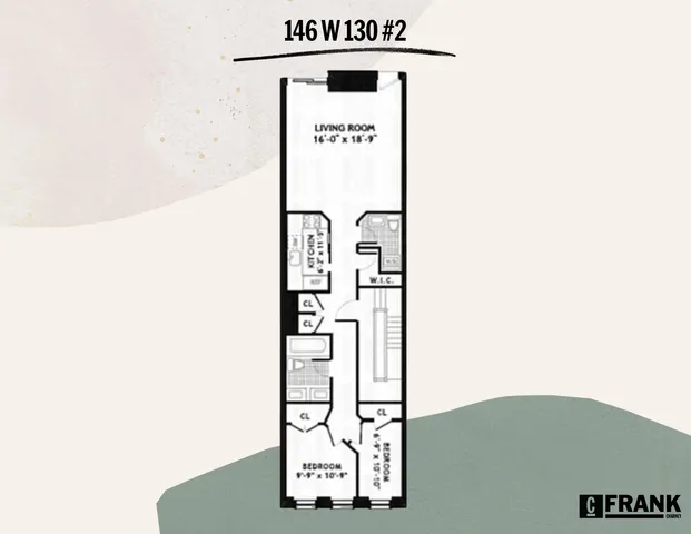 a front view of a building with many windows