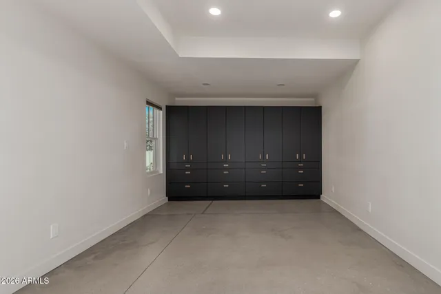 a room with a window