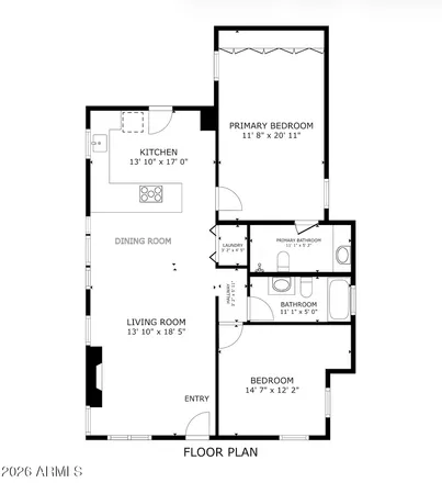 $1,995 | 125 North 11th Avenue, Unit A, Phoenix, AZ 85007