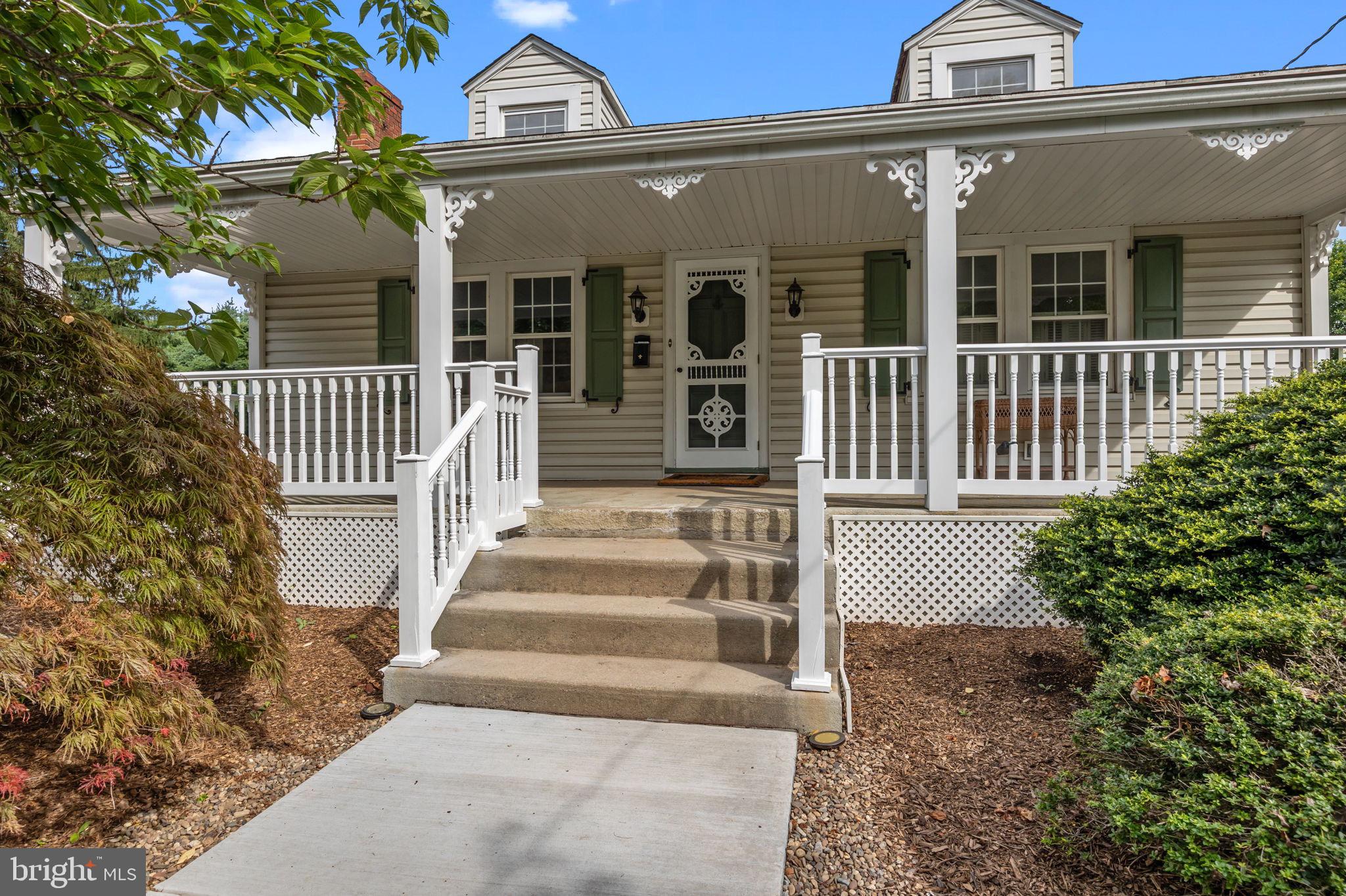 182 West Upper Ferry Ewing, NJ 08628 - Photo 3 of 33 Charming porch welcomes you home.