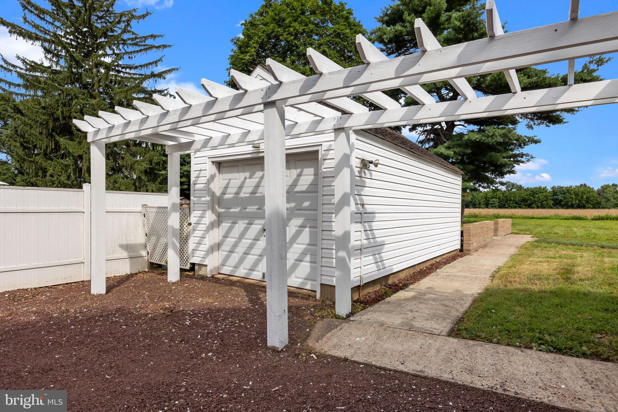 182 West Upper Ferry Ewing, NJ 08628 - Photo 31 of 33 Charming outdoor space with a pergola.