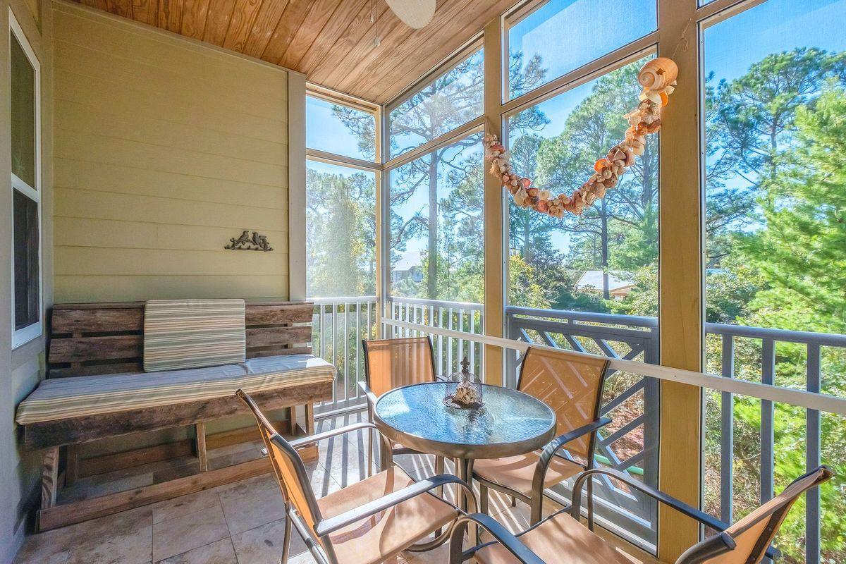 231 Somerset Bridge Road, Unit 1204 Santa Rosa Beach, FL 32459 - Photo 3 of 24 Screened Porch