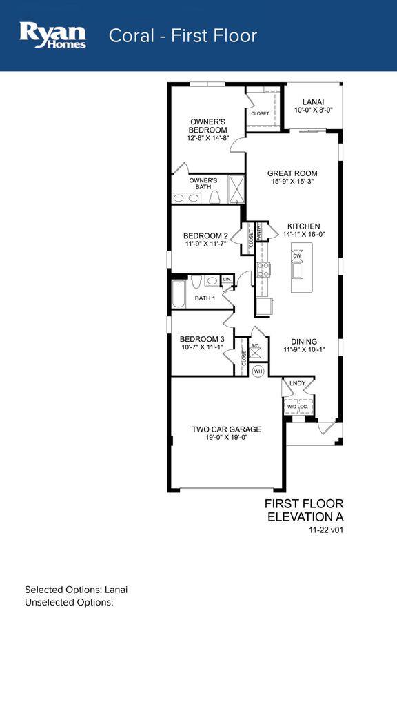 106 Pummelo Place Fort Pierce, FL 34981 - Photo 22 of 22 Floor Plan