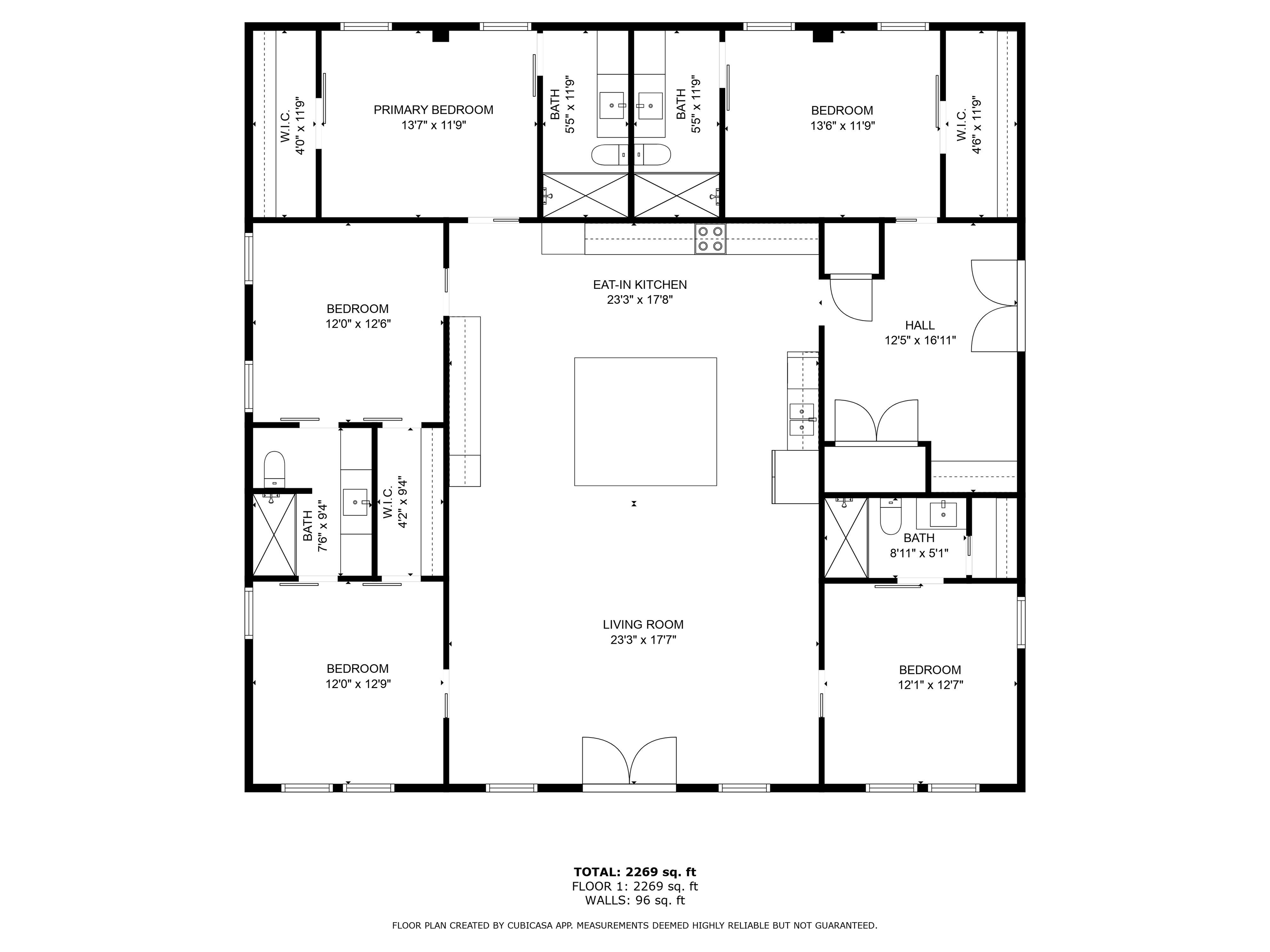 22592 Pastoral Lane Foley, AL 36535 - Photo 45 of 45 View of home floor plan