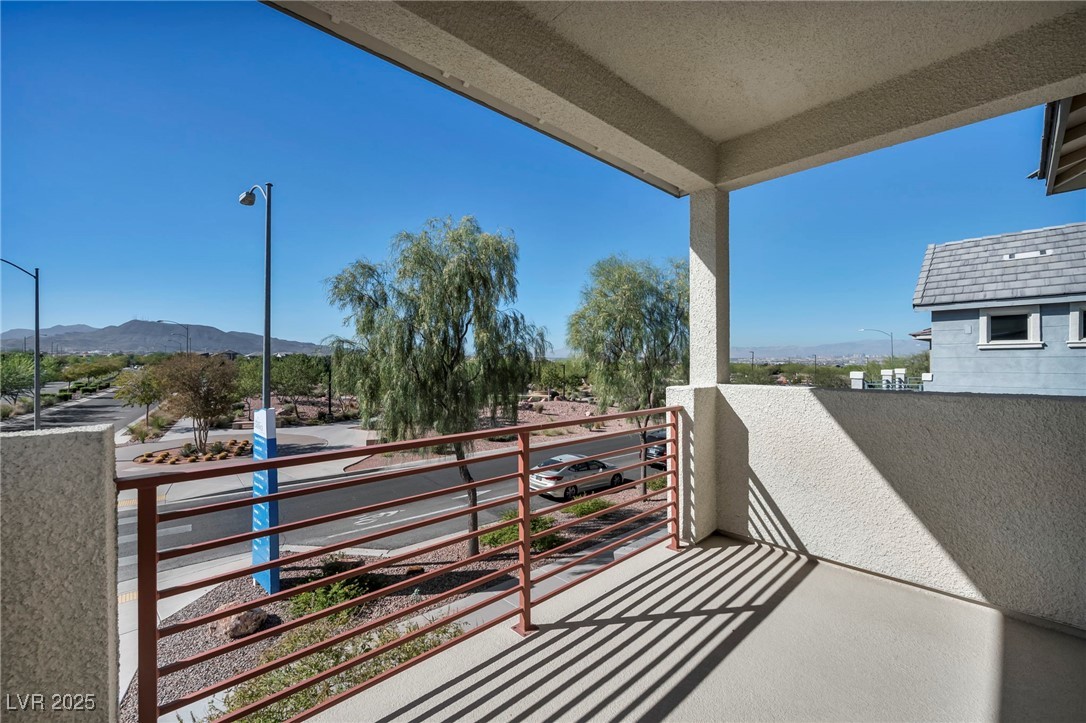 1012 East Sunset Road Henderson, NV 89011 - Photo 24 of 77 Balcony featuring a mountain view