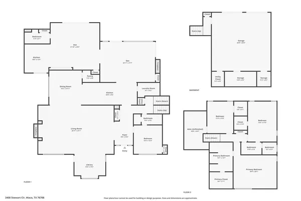 $789,500 | 3408 Stewart Circle, Waco, TX 76708