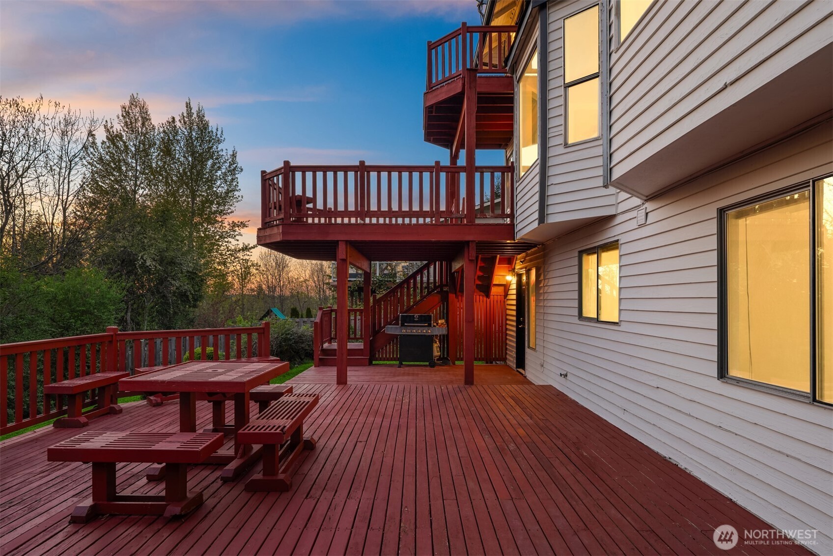 2805 Cedar Avenue South Renton, WA 98055 - Photo 38 of 40 a view of a chairs on wooden deck