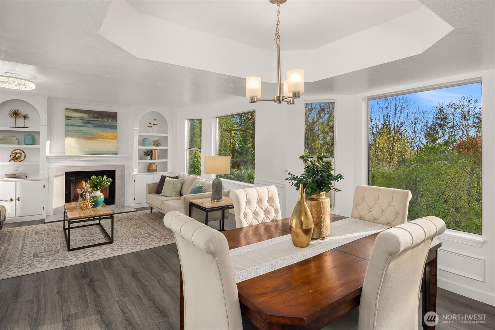 2805 Cedar Avenue South Renton, WA 98055 - Photo 10 of 40 a view of a dining room with furniture window and outside view