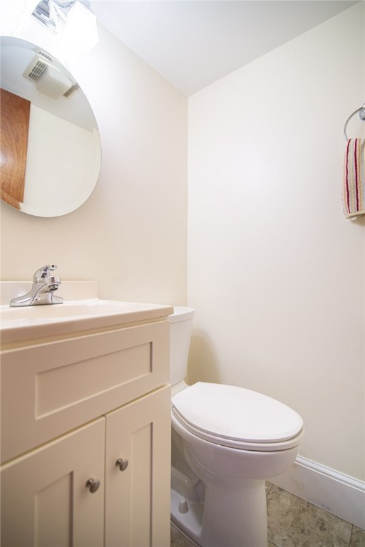 19 Lyndon Road Cranston, RI 02905 - Photo 24 of 29 Half bath located upstairs just outside the master bedroom.