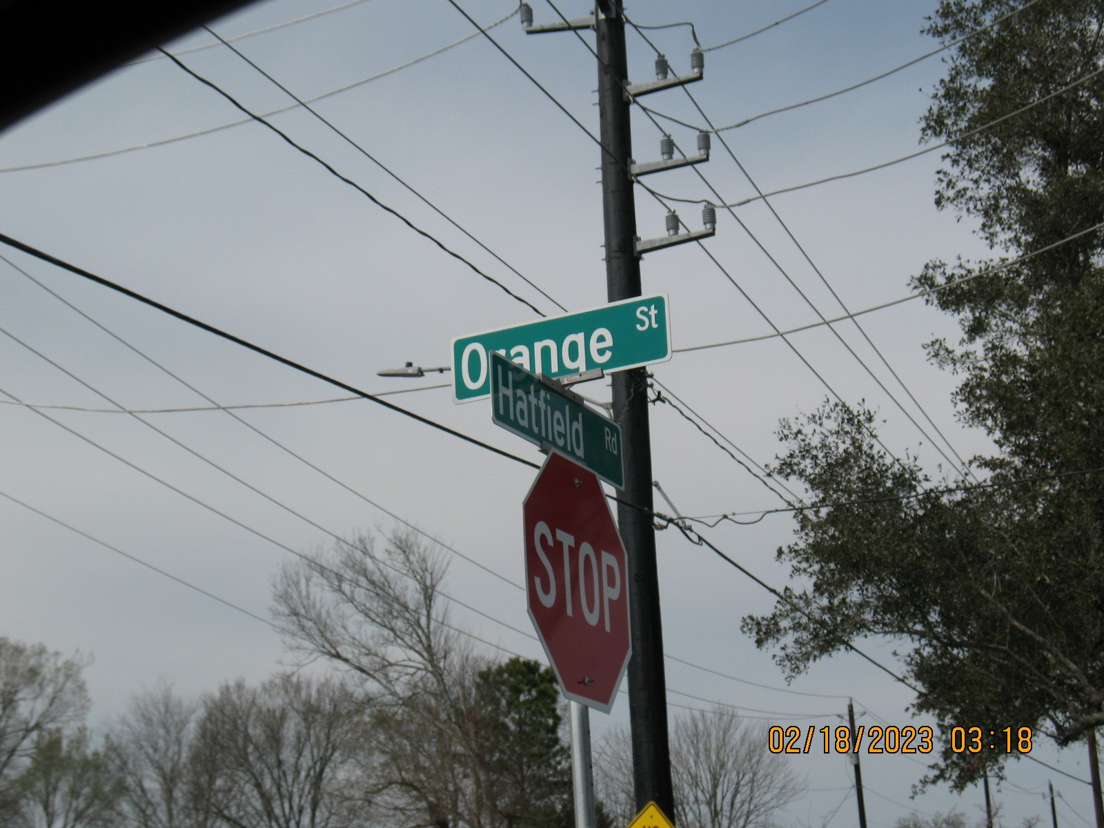 0 Hatfield Road Pearland, TX 77581 - Photo 8 of 8 a street sign on a pole on a street