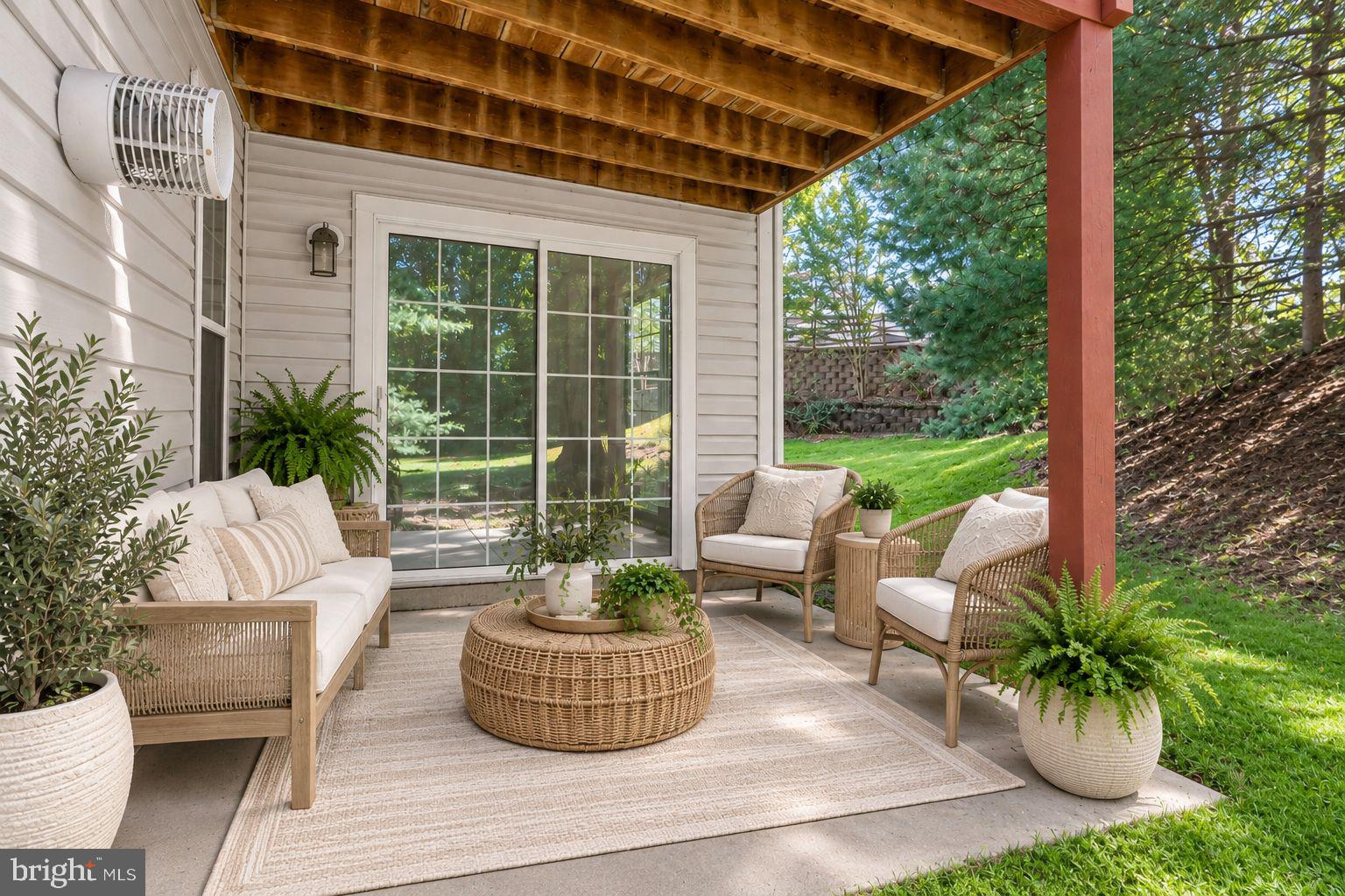 4226 Huntshire Road Randallstown, MD 21133 - Photo 57 of 73 Patio-Virtually Staged