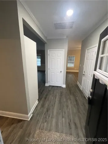 wooden floor in an empty room